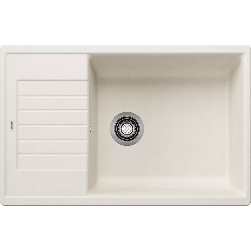 Zlewozmywak jednokomorowy z ociekaczem BLANCO Zia XL 6 S Compact 527214 Delikatny biały 50 x 78