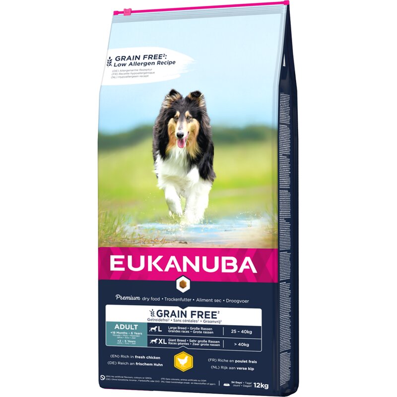 Karma dla psa EUKANUBA Adult Large Breeds Kurczak 12 kg