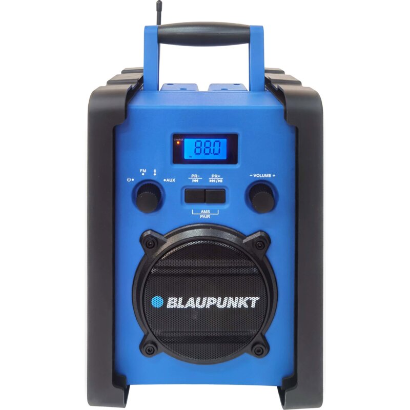 RADIO PRZENOŚNE BUDOWLANE BLAUPUNKT PP30BT BLUETOOTH FM AUX RADIO LCD