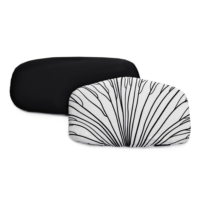 Poduszka do krzesełka KINDERKRAFT Enock (2 sztuki) Czarno-biały