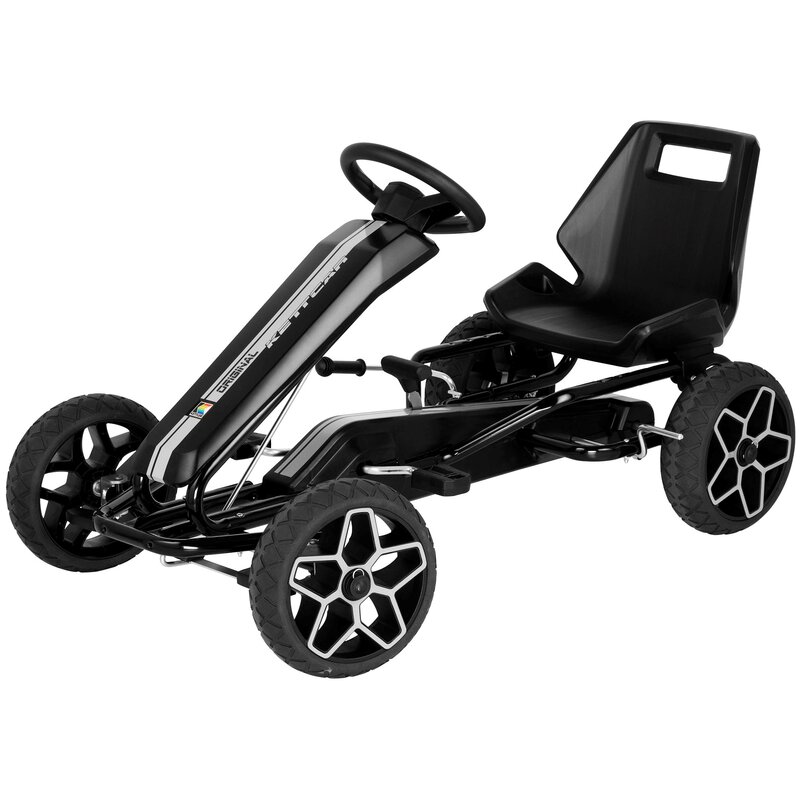 Gokart na pedały KETTLER Kettcar Revolution Czarny
