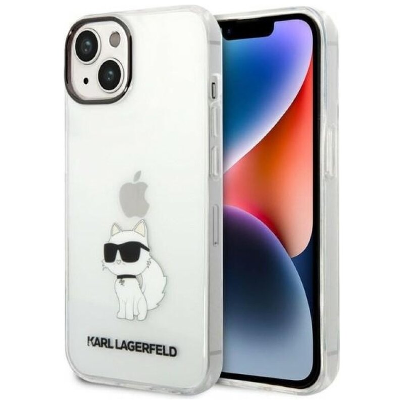 Karl Lagerfeld Ikonik Choupette KLHCP14MHNCHTCT do iPhone 14 Plus