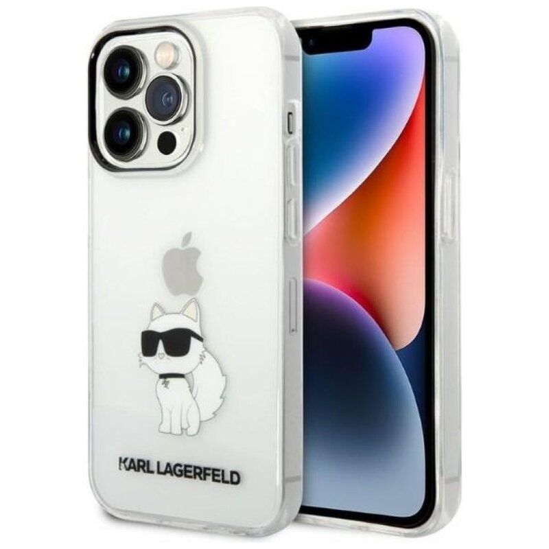 Karl Lagerfeld Ikonik Choupette KLHCP14XHNCHTCT do iPhone 14 Pro Max