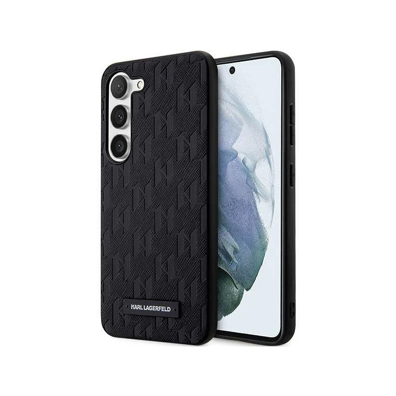 Karl Lagerfeld Saffiano Mono Metal Logo KLHCS23MSAKLHPK do Samsung Galaxy S23+