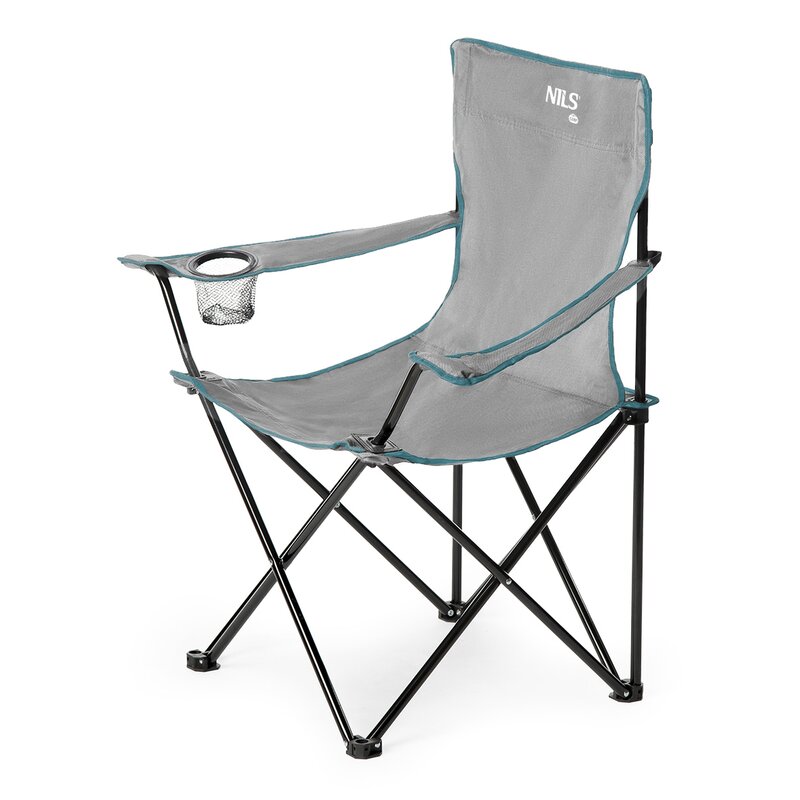 Krzesło turystyczne NILS CAMP NC3044 Szary