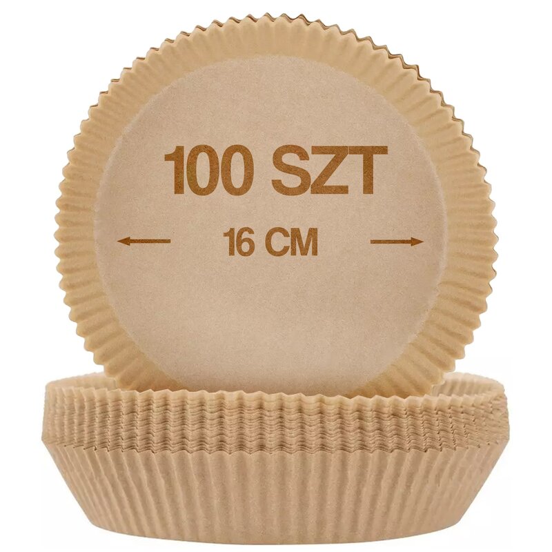 Papier do Air Fryer KLAUSBERG KB-7604 16 cm (100 sztuk)