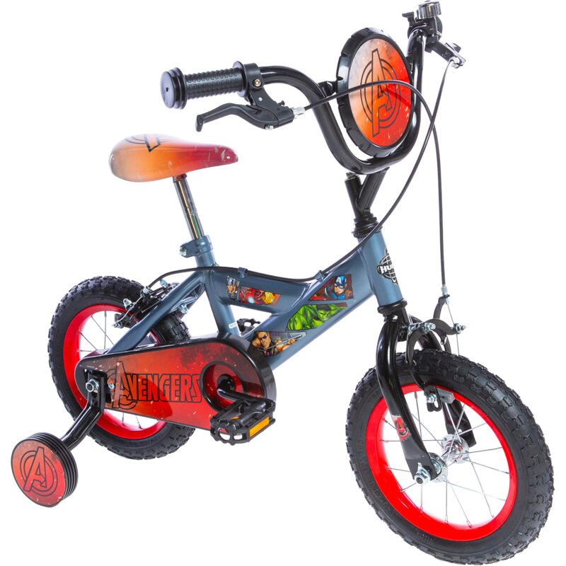 Rower dziecięcy HUFFY Marvel Avengers 12 cali Szary Wzrost: 85-100 cm Wiek: 3-5 lat