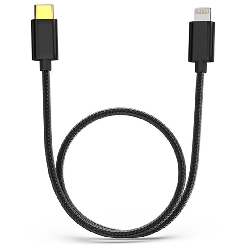 Kabel USB-C - Lightning FIIO LT-LT4 0.5 m Czarny