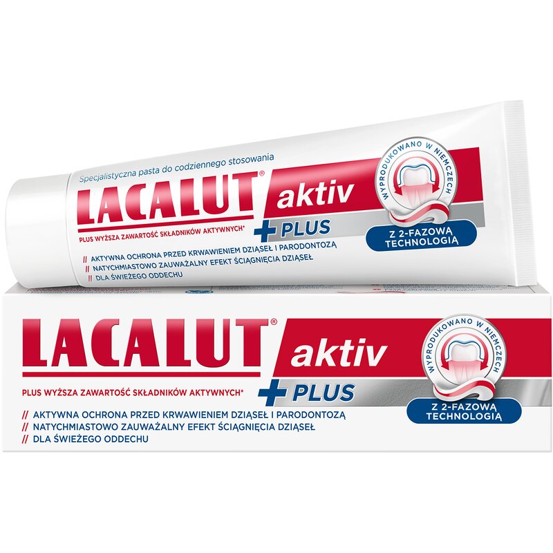 Pasta do zębów LACALUT Activ Plus 75 ml
