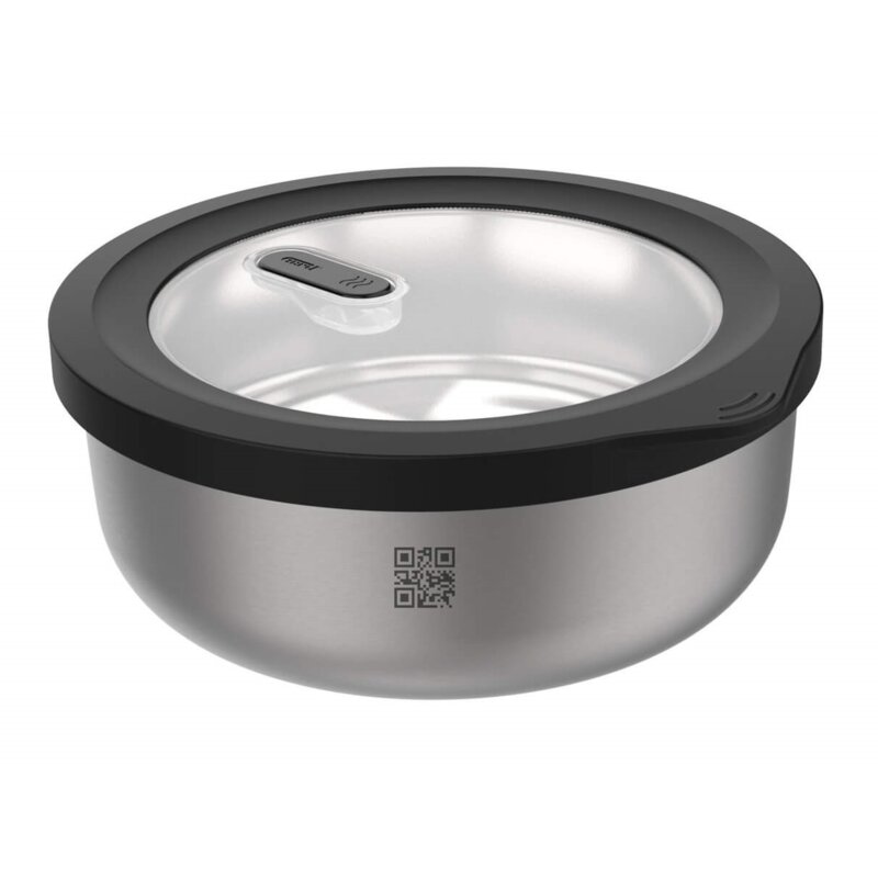 Pojemnik stalowy GEFU Provido G-12773 2 L Czarny