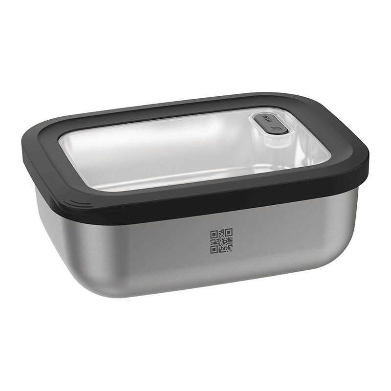 Pojemnik stalowy GEFU Provido G-12774 0.6 L Czarny