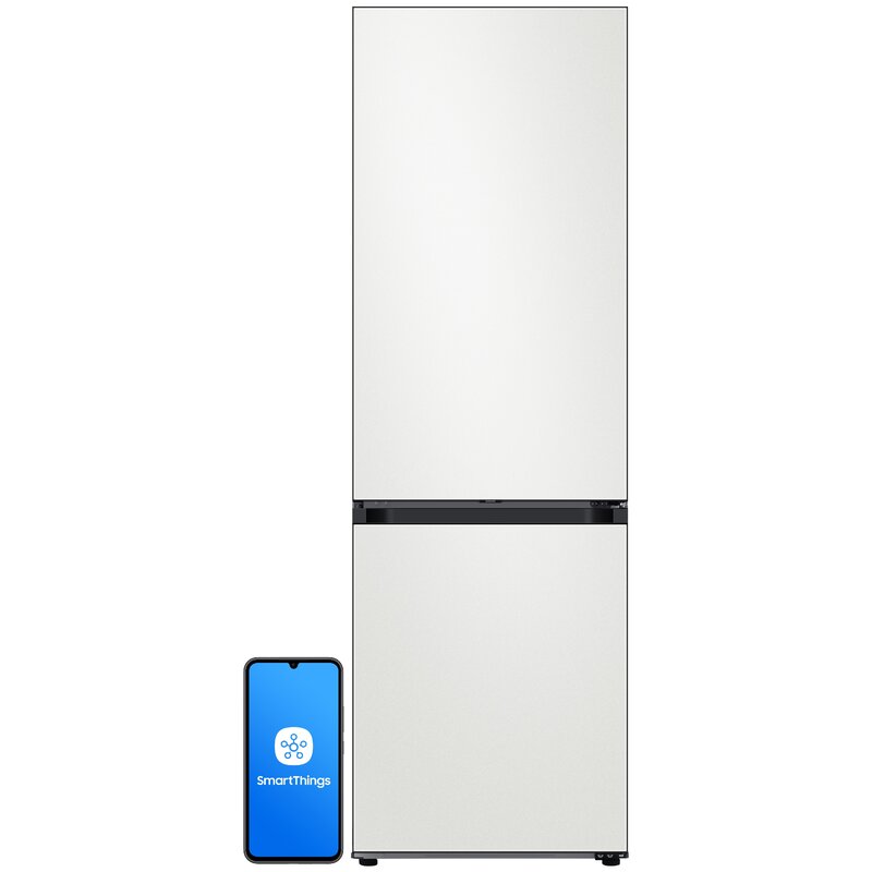 Lodówka SAMSUNG BESPOKE RB34C7B5CAP EF No frost AI Energy Mode 185.3cm bez panelu