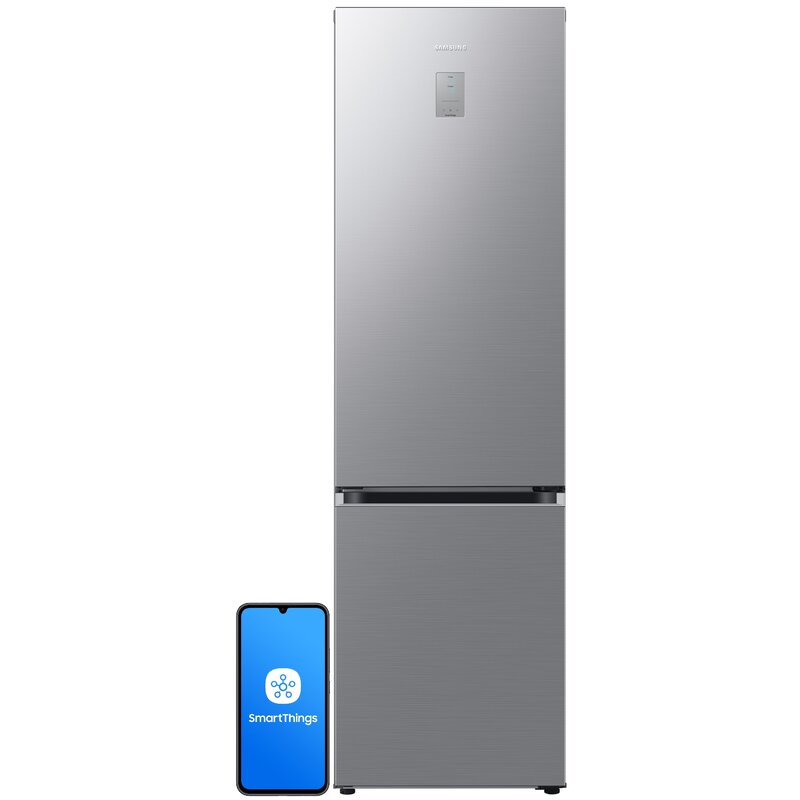 Lodówka SAMSUNG RB7300T RB38C675DS9 EF No frost AI Energy Mode 203cm Szczotkowana stal nierdzewna