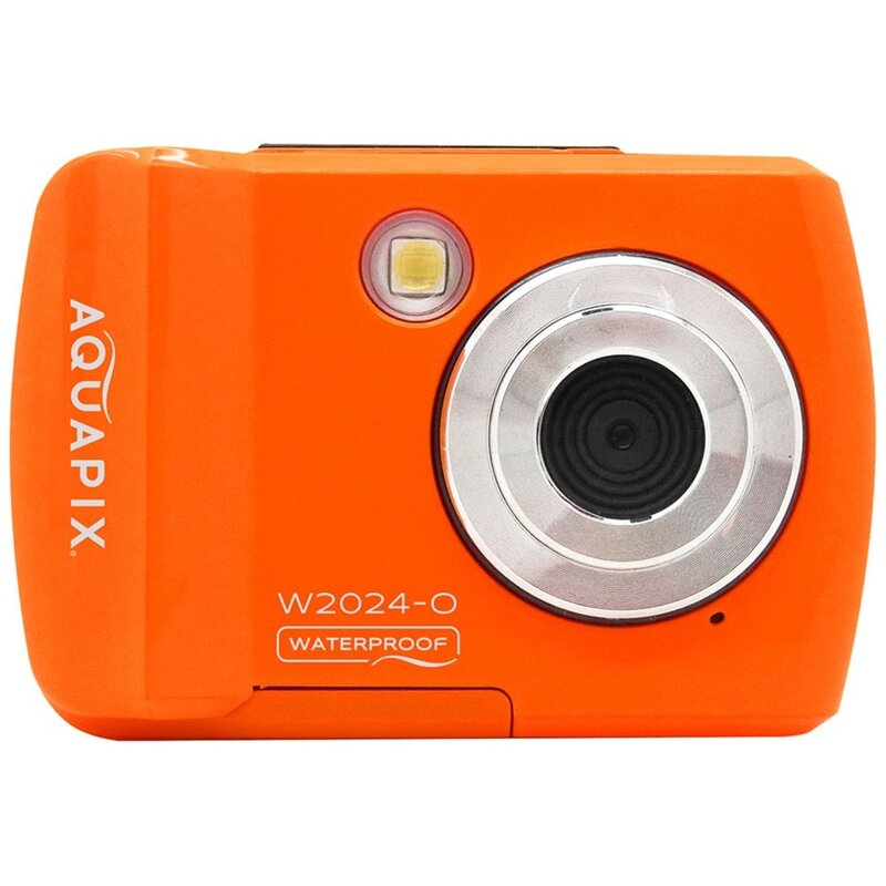 Aparat EASYPIX Aquapix W2024 Splash Pomarańczowy, 16Mpix