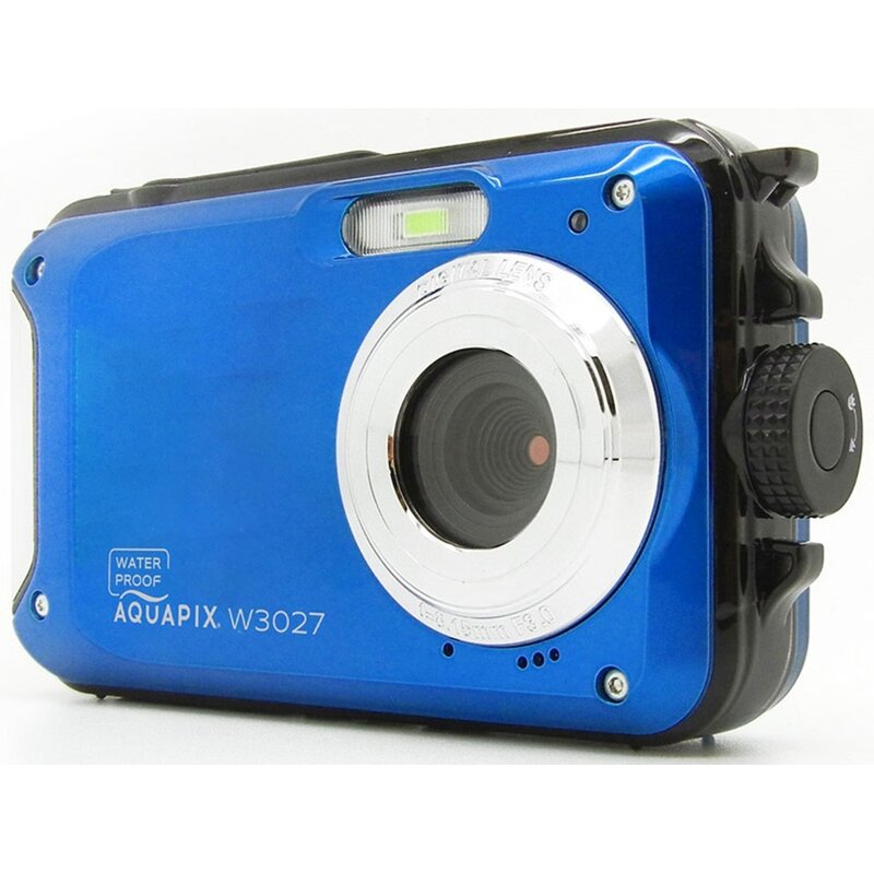 Aparat EASYPIX Aquapix W3027-M Wave Niebieski, 30Mpix