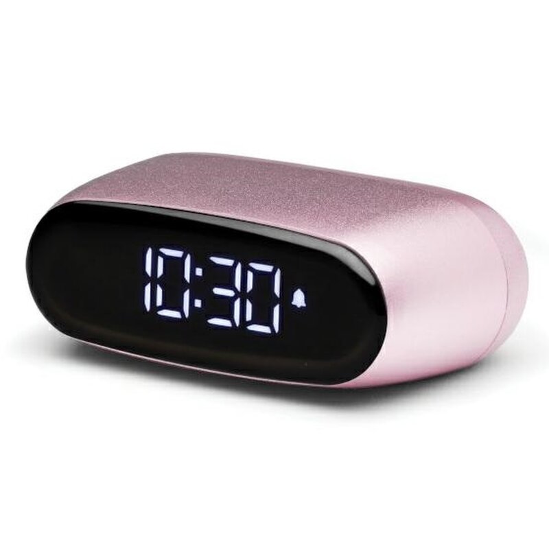 Budzik LEXON Minut Mini Jasnoróżowy