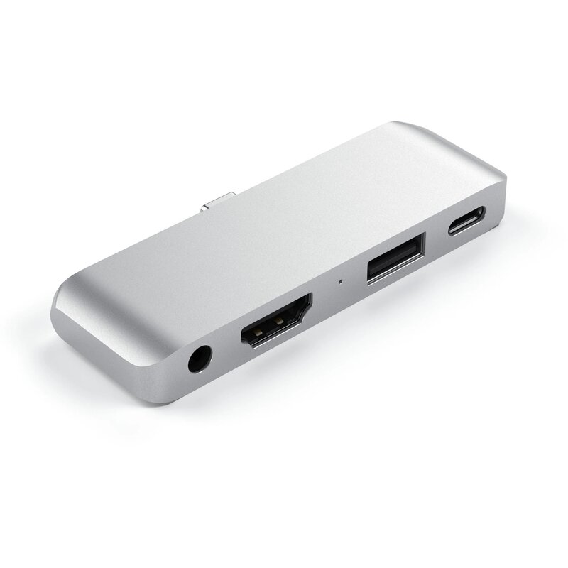 Hub SATECHI ST-TCMPHS USB Typu C, Pasywny Srebrny