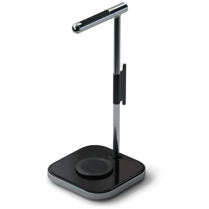 Ładowarka indukcyjna SATECHI STUCHSMCM HeadPhone Stand 2w1 20W Szary
