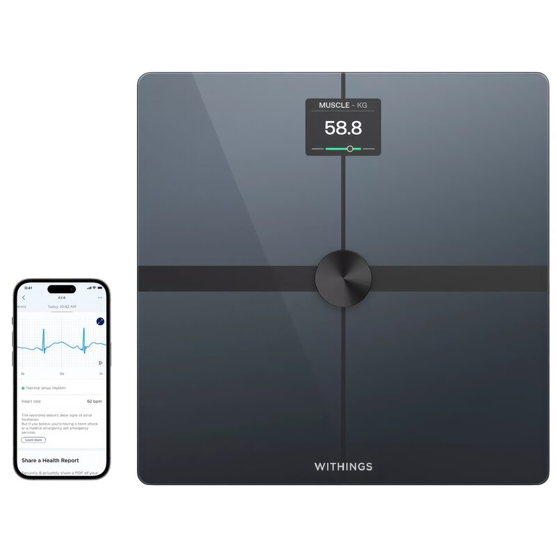 Withings Body Smart 200kg Czarny