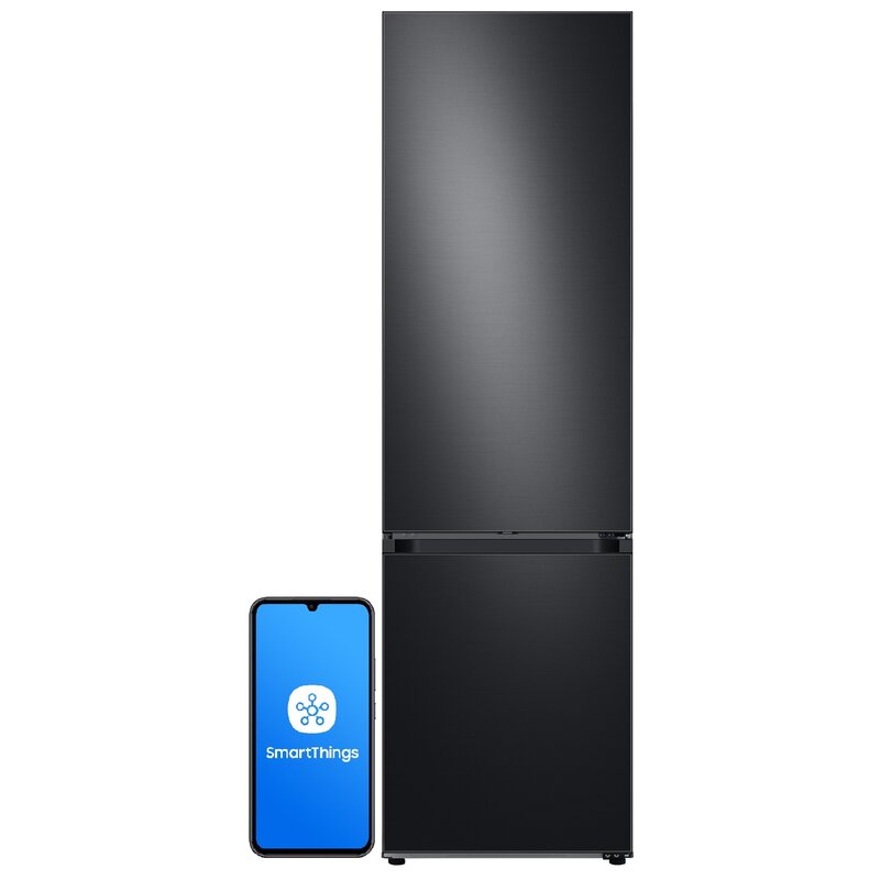 Lodówka SAMSUNG BESPOKE RB38C7B6AB1 EF No frost AI Energy Mode 203cm Grafitowa stal