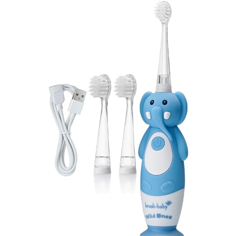 Szczoteczka soniczna BRUSH-BABY WildOnes Słoń