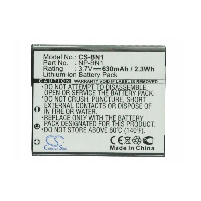 Akumulator CAMERON SINO NP-BN1 do Sony