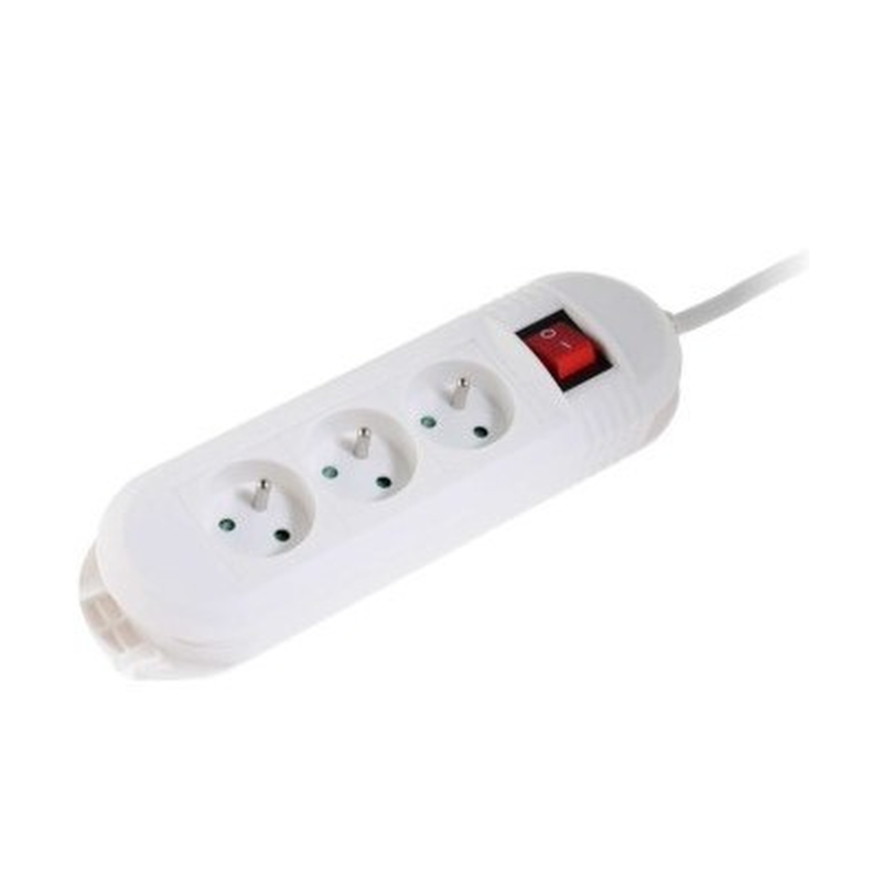 Hama P2223751 Comfort 3 gniazda 1,5m Biały