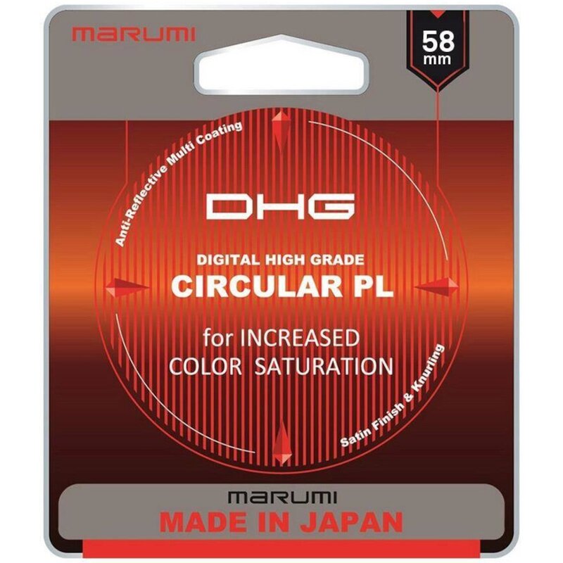 Filtr polaryzacyjny MARUMI DHG Circular PL (58 mm)