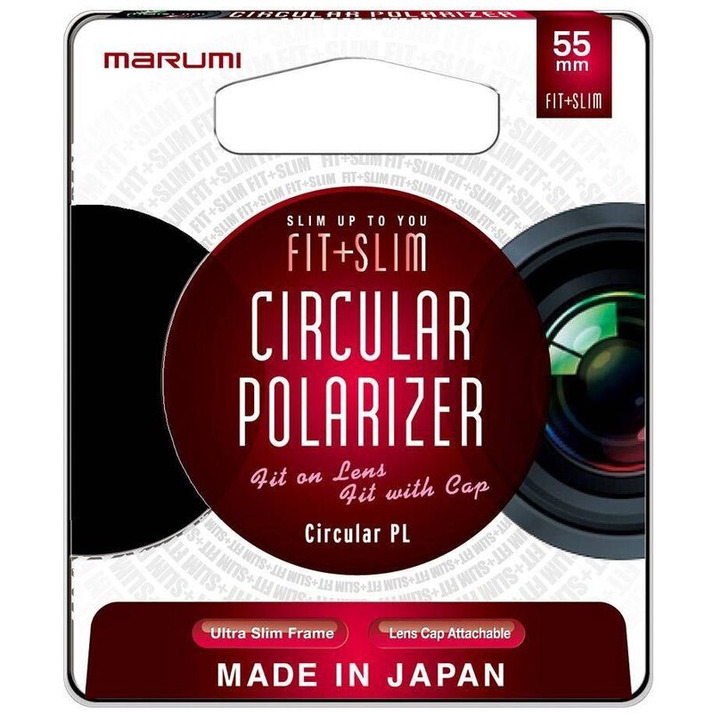 Filtr polaryzacyjny MARUMI Fit+Slim (55 mm)