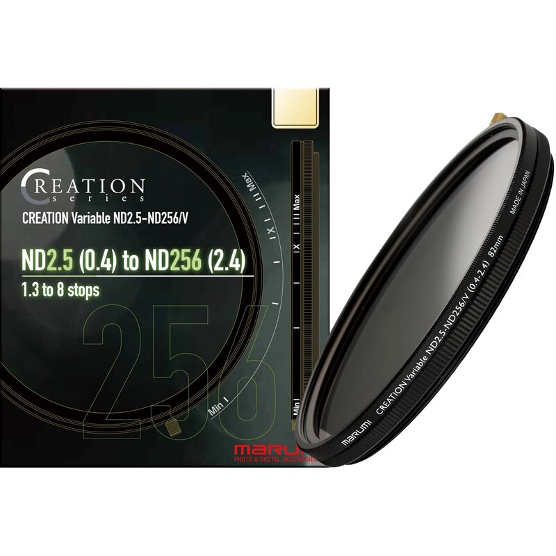 Filtr szary MARUMI Creation Video Vari-ND 2.5-256 (77 mm)