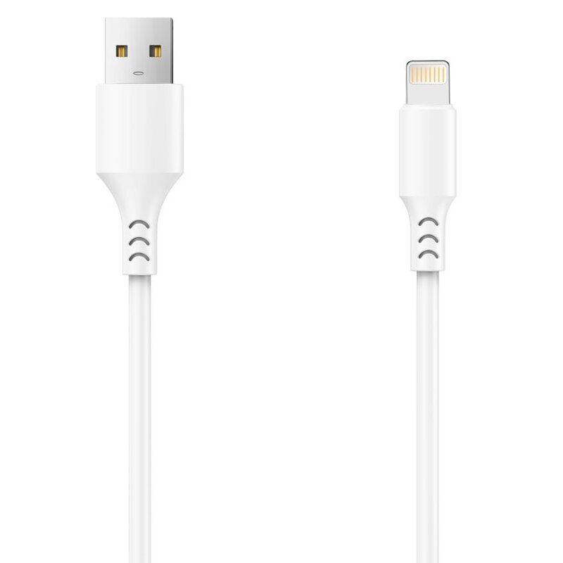 Kabel USB - Lightning SETTY New 2A 3 m Biały