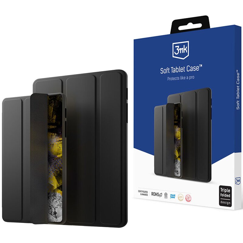 Etui na Apple iPad Pro 3MK Soft Tablet Case Czarny