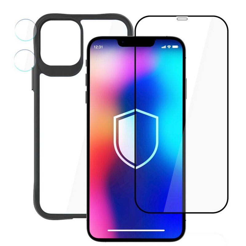 Zestaw ochronny 3MK ComfortSet do Apple iPhone 12