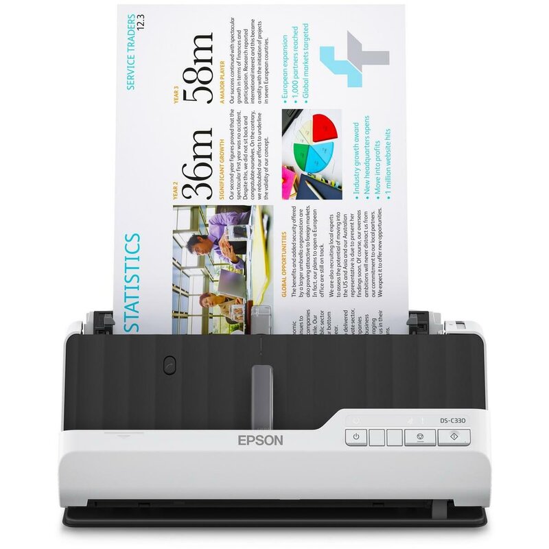 Epson Skaner DS-C330 A4/ADF20/USB/30ppm/1.8kg