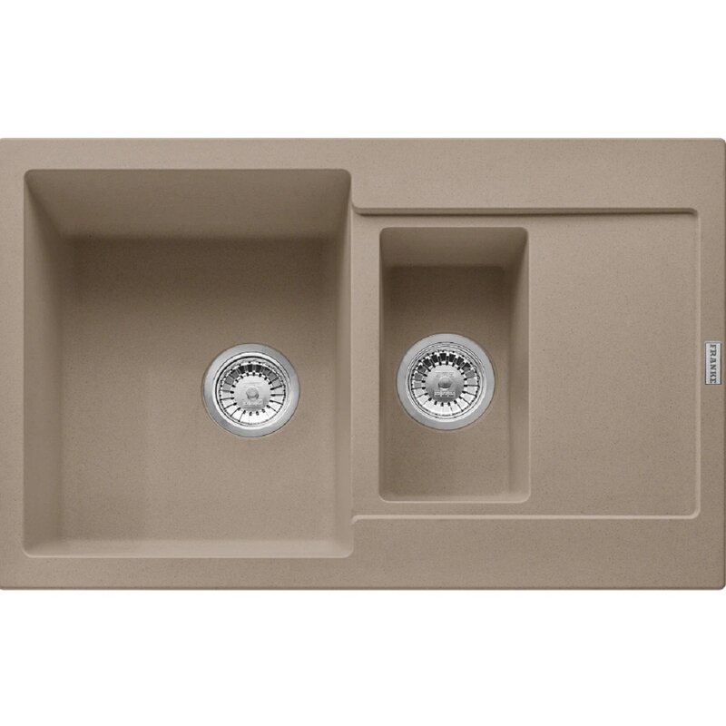 Zlewozmywak półtorakomorowy z ociekaczem FRANKE Maris MRG 651-78 114.0675.987 Cappuccino 50x78