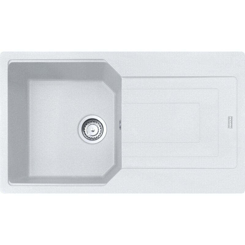 Franke Urban UBG 611-86 Granitowy Biały polarny