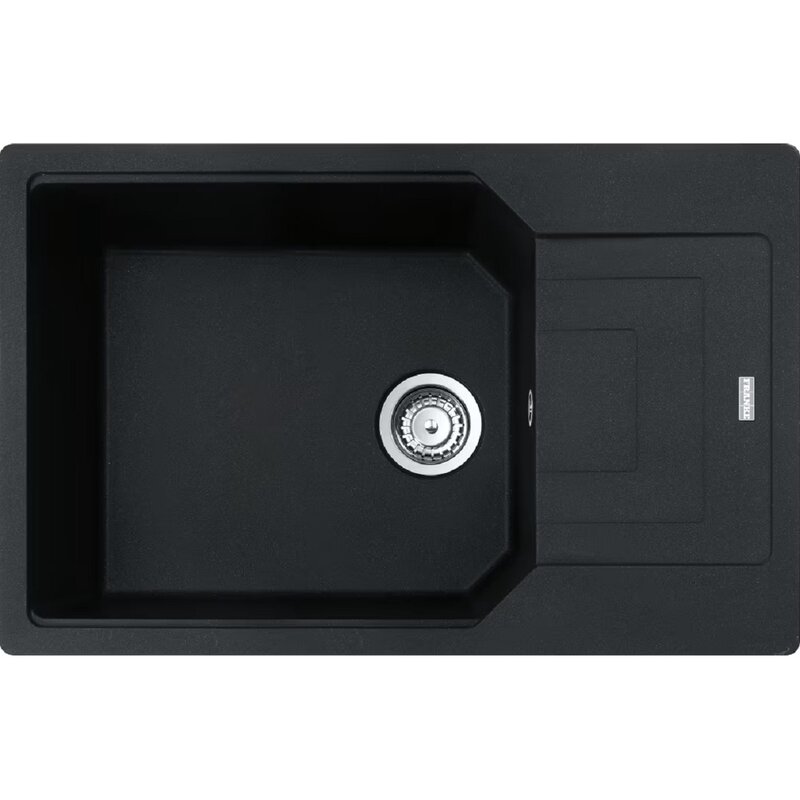 Zlewozmywak jednokomorowy z ociekaczem FRANKE Urban UBG 611-78 XL 114.0687.278 Onyx 50x78