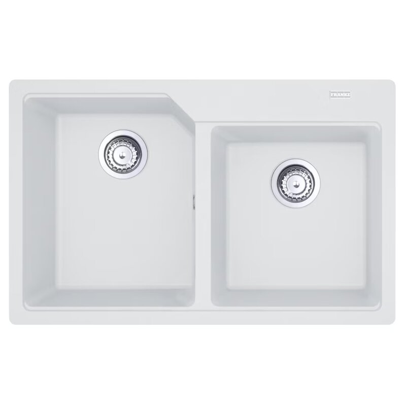 Franke Urban UBG 620-36-33 Granitowy Biały polarny