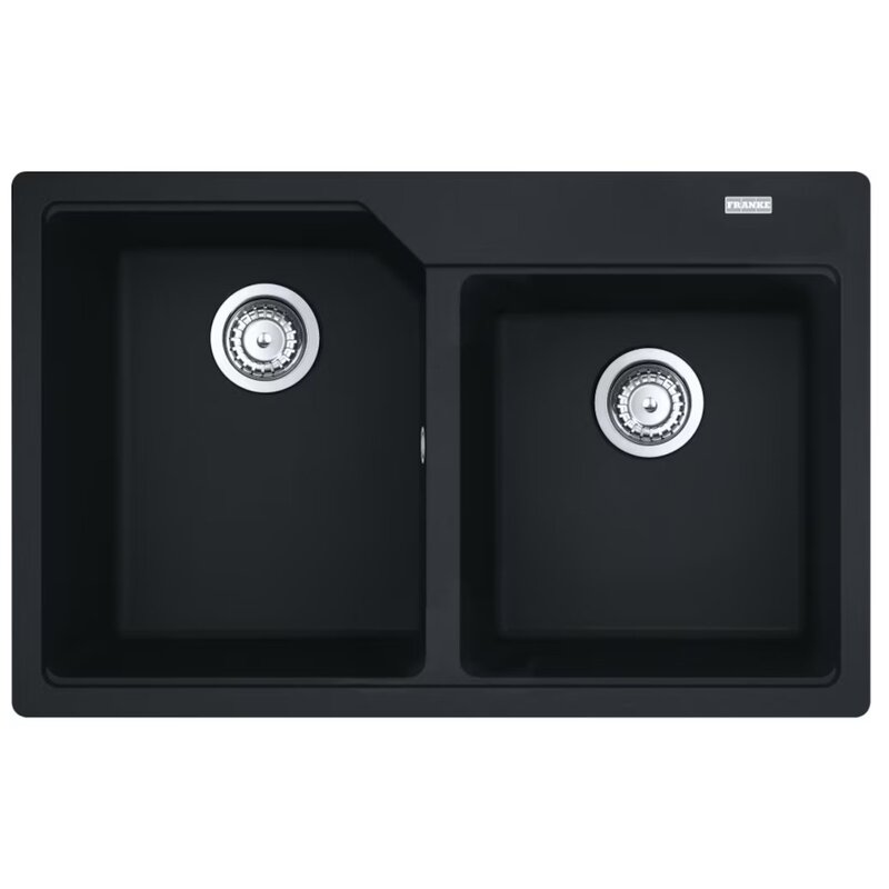 Franke Urban UBG 620-36-33 Granitowy Czarny mat