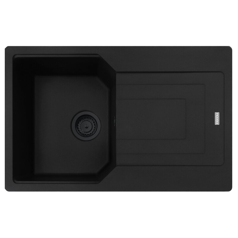 Franke Urban UBG 611-78 Granitowy Czarny mat