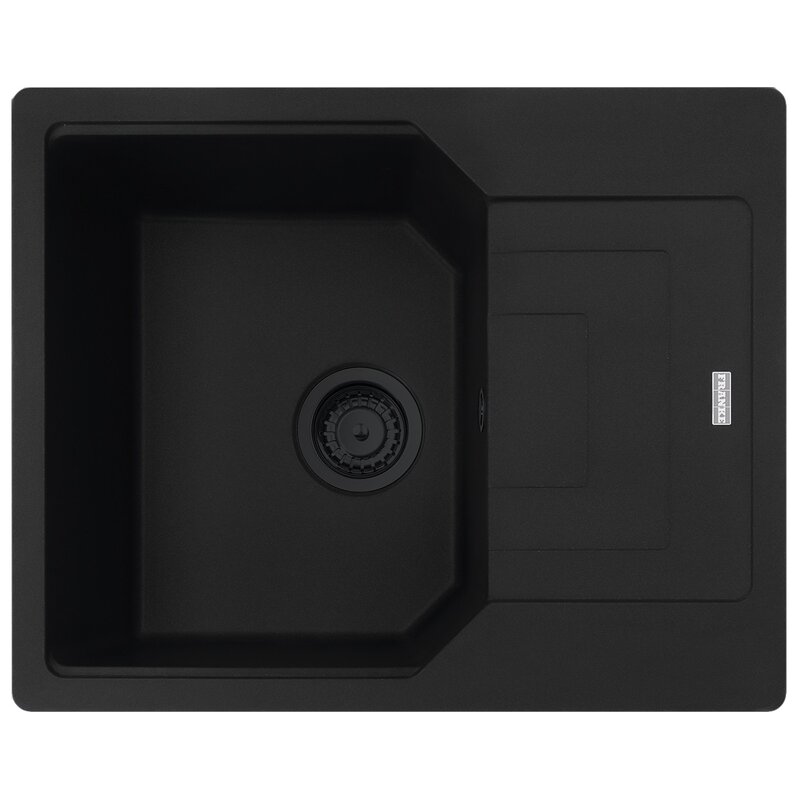 Franke Urban UBG 611-62 GSC Granitowy Czarny mat