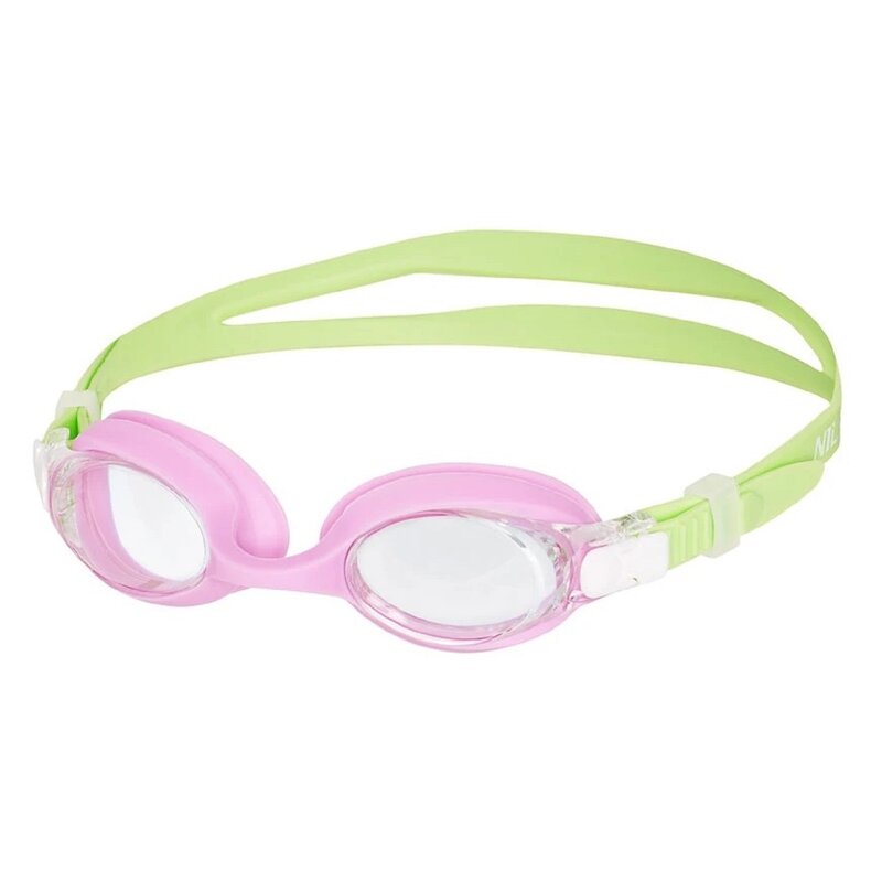 Okulary pływackie NILS AQUA NQG700AF Junior Zielono-fioletowy filtr UV