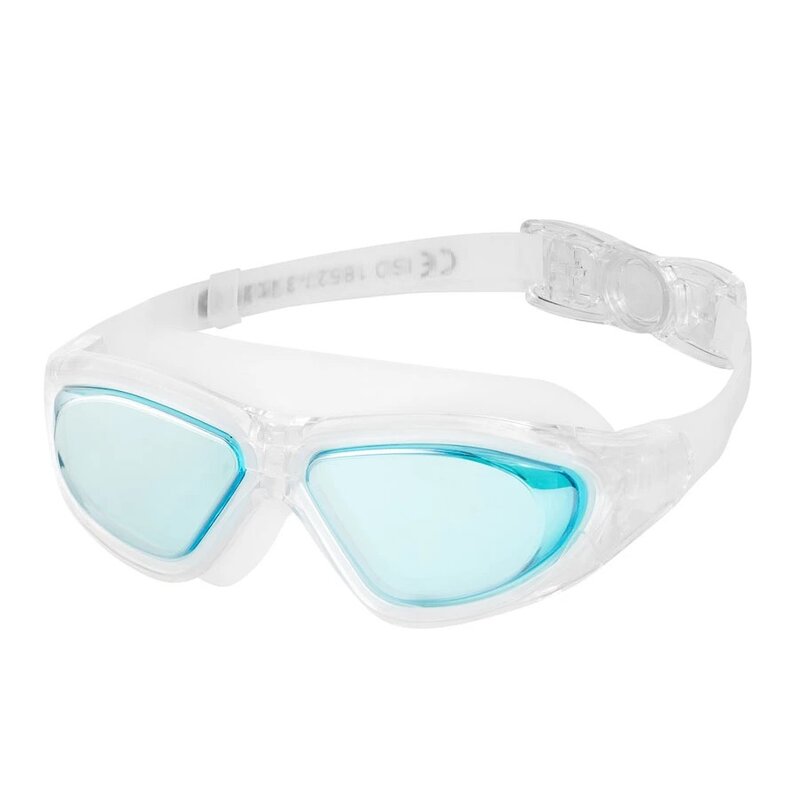 Okulary pływackie NILS AQUA NQG280MAF Junior Biały filtr UV