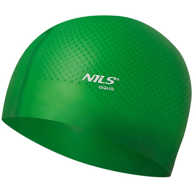 Czepek NILS AQUA Dots Zielony