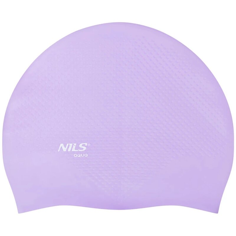 Czepek NILS AQUA Dots Fioletowy