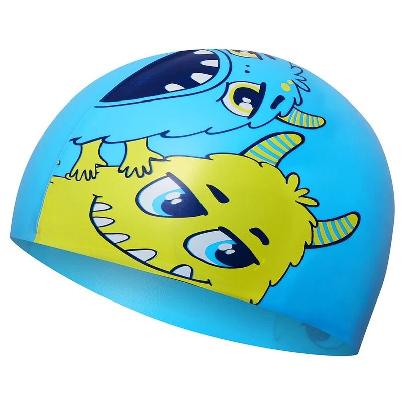 Czepek NILS AQUA Nqc Monster Niebieski