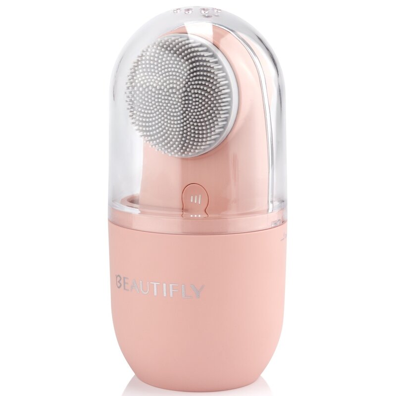 Szczoteczka soniczna do twarzy BEAUTIFLY Fresh Duo Care Różowy