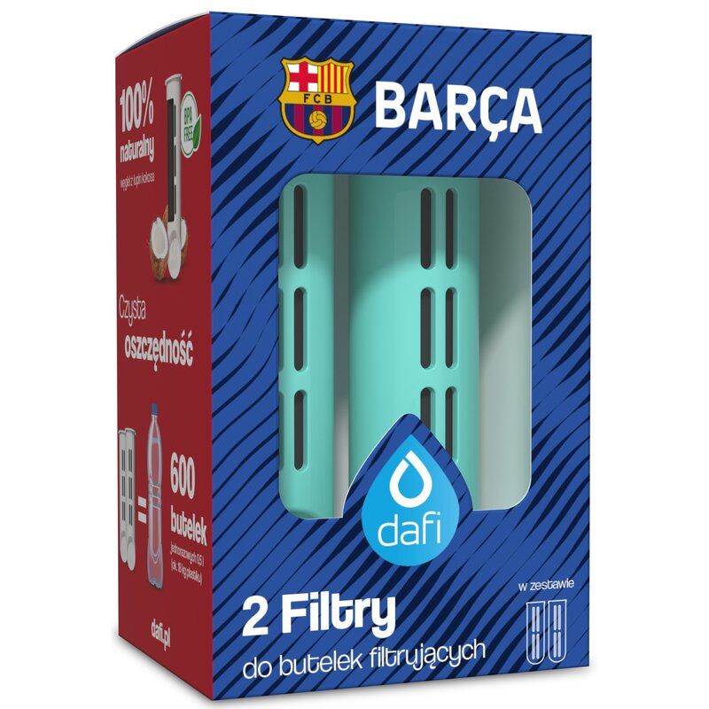 Wkład filtrujący DAFI FC Barcelona Miętowy (2 szt.)