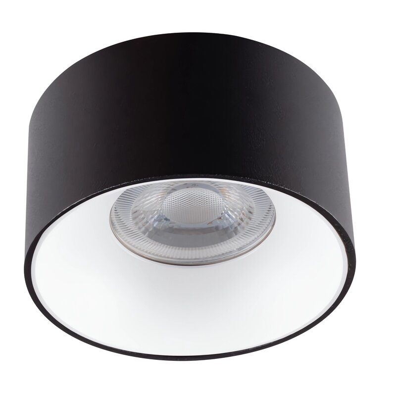 Lampa sufitowa punktowa KANLUX Mini Riti GU10 B/W Czarno-biały