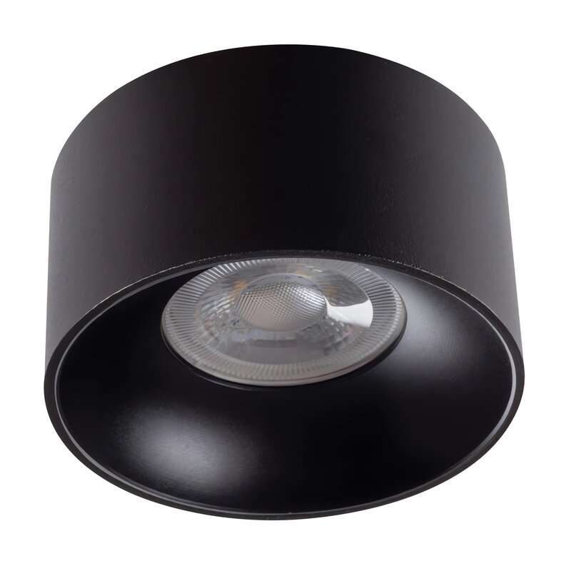 Lampa sufitowa punktowa KANLUX Mini Riti GU10 B/B Czarny